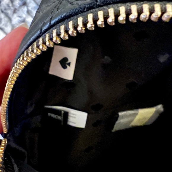 Kate Spade Black Quilted Backpack - Picture 4 of 16